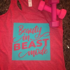 Work out t beauty in beast mode